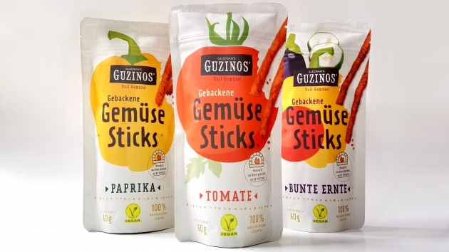 Das Start-up Guzman`s Guzinos verkauft Gemse-Sticks zum Knabbern - Quelle: Guzinos
